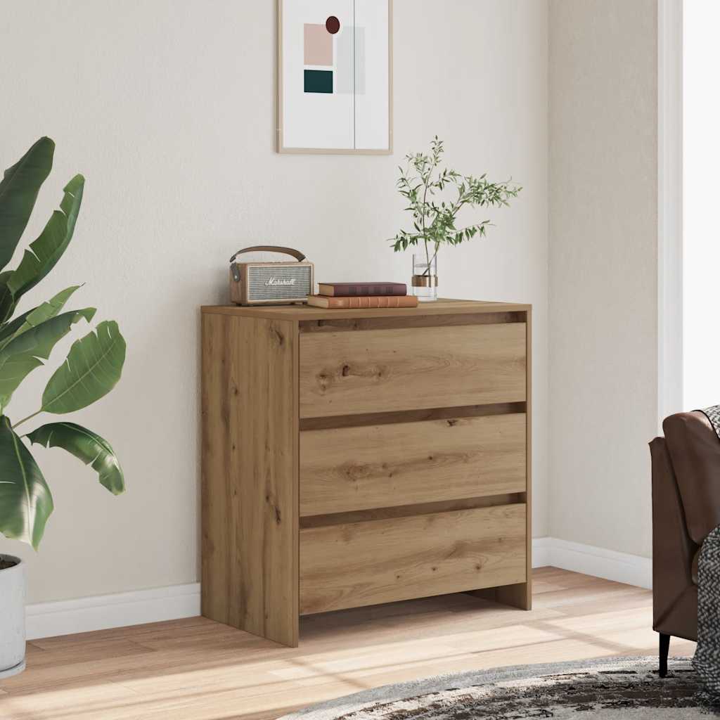 Sideboard Artisan-Eiche 70x41x75 cm Holzwerkstoff