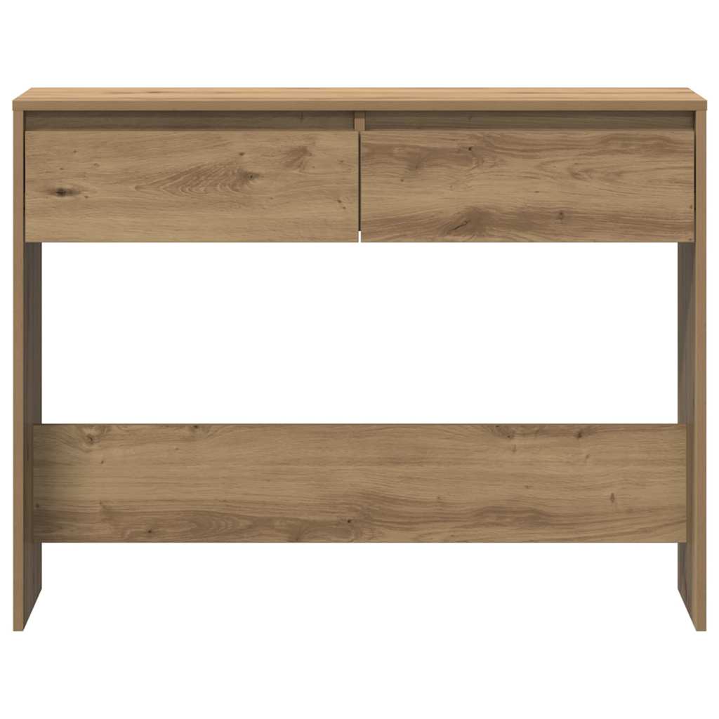 Konsolentisch Artisan-Eiche 100x35x76,5 cm Holzwerkstoff