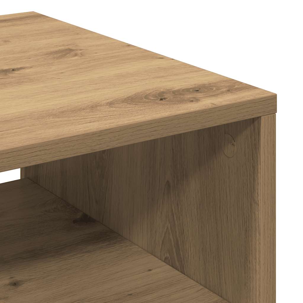 Couchtisch Artisan-Eiche 40x40x43 cm Holzwerkstoff