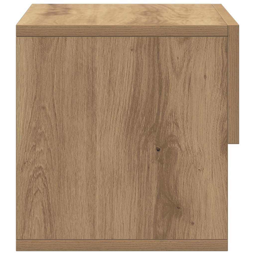 Wand-Nachttische 2 Stk. Artisan-Eiche