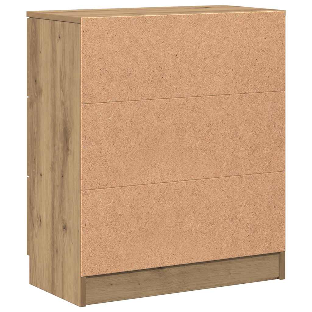Sideboard Artisan-Eiche 60x30x70 cm Holzwerkstoff
