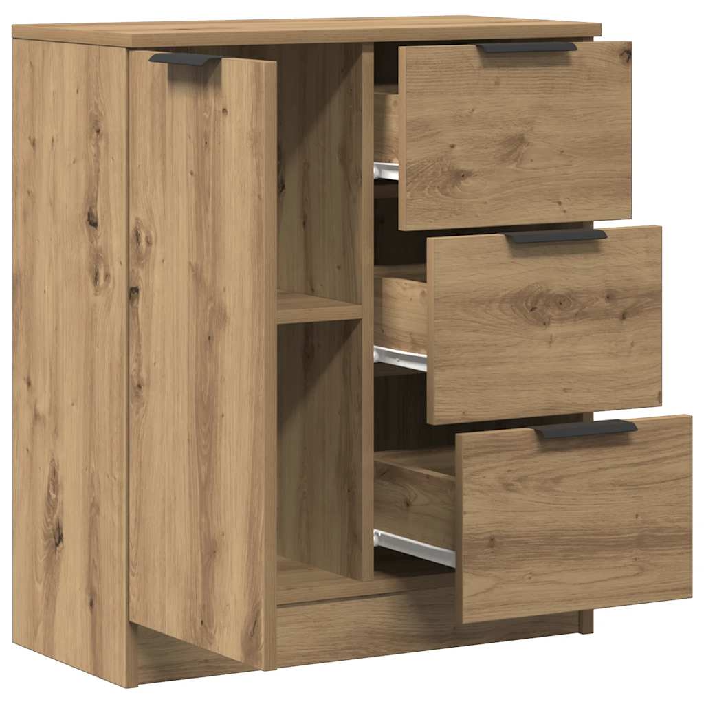 Sideboard Artisan-Eiche 60x30x70 cm Holzwerkstoff