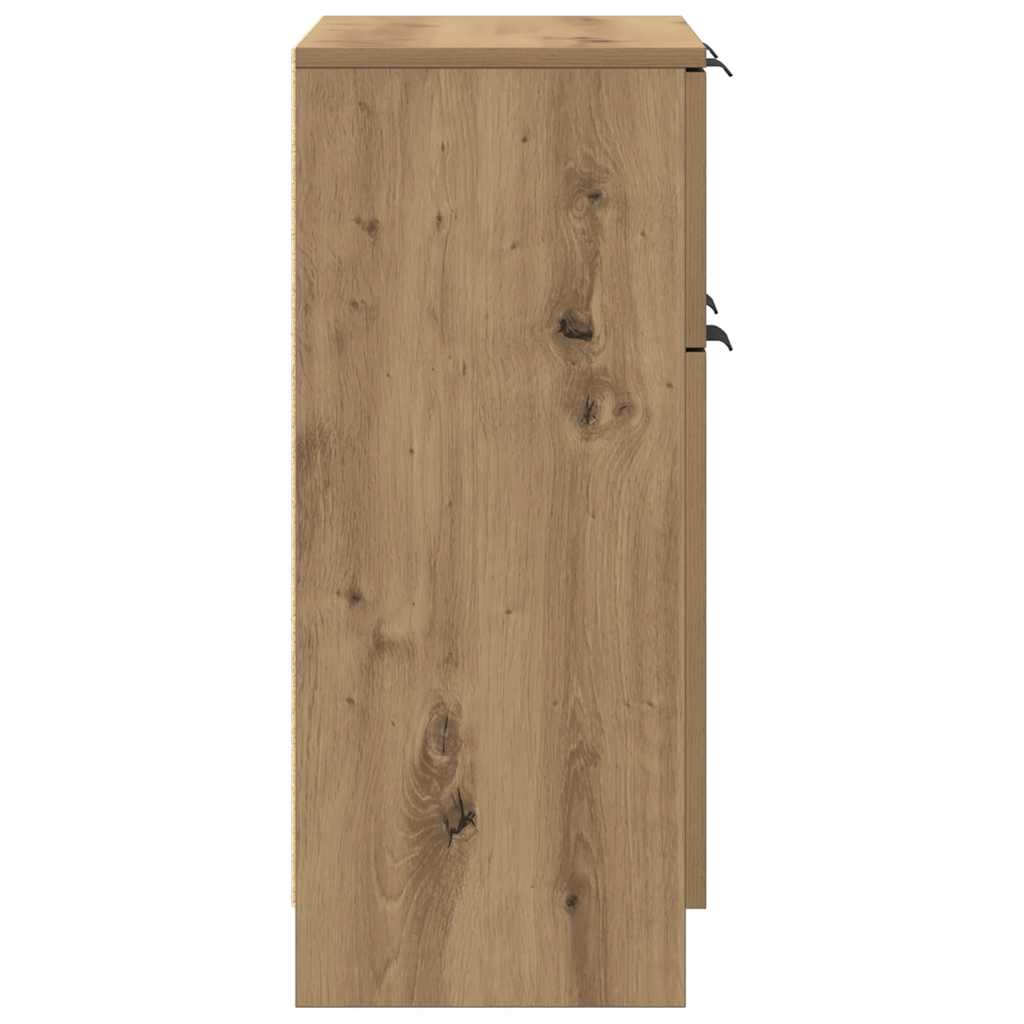 Sideboard Artisan-Eiche 60x30x70 cm Holzwerkstoff