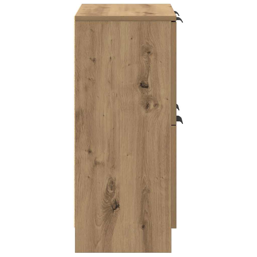 Sideboard Artisan-Eiche 60x30x70 cm Holzwerkstoff