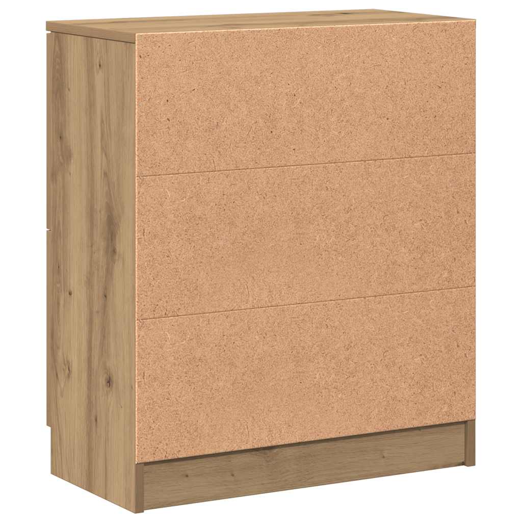 Sideboard Artisan-Eiche 60x30x70 cm Holzwerkstoff