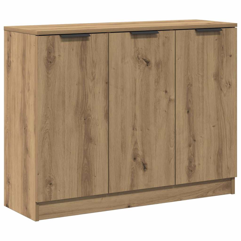 Sideboard Artisan-Eiche 90,5x30x70 cm Holzwerkstoff