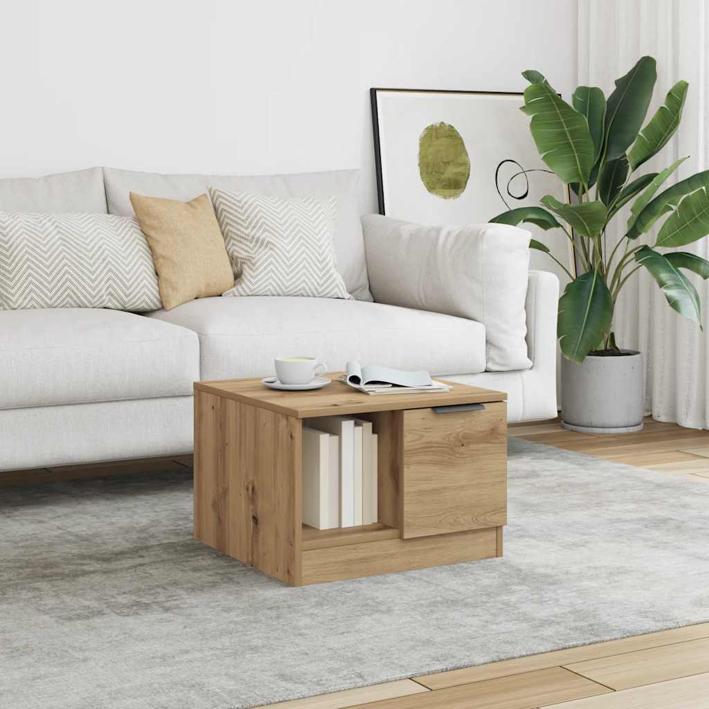 Couchtisch Artisan-Eiche 50x50x36 cm Holzwerkstoff