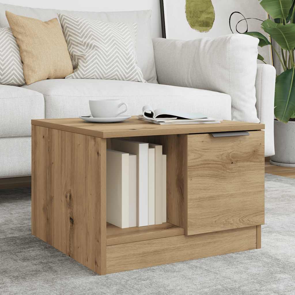 Couchtisch Artisan-Eiche 50x50x36 cm Holzwerkstoff