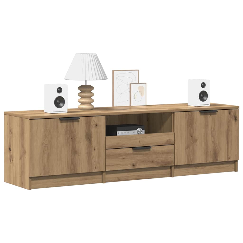 TV-Schrank Artisan-Eiche 140 x 35 x 40 cm Holzwerkstoff
