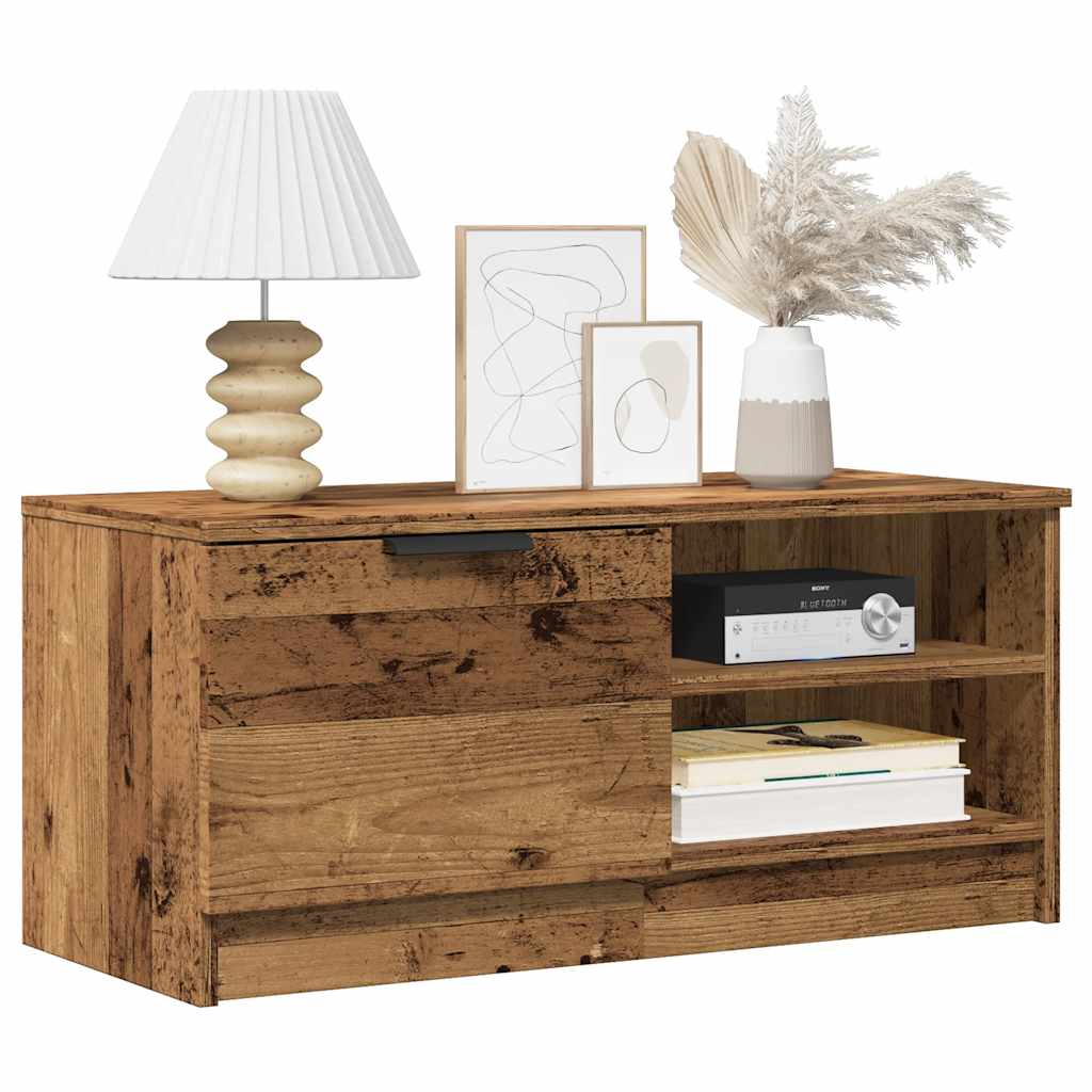 TV-Schrank Altholz-Optik 80x35x36,5 cm Holzwerkstoff