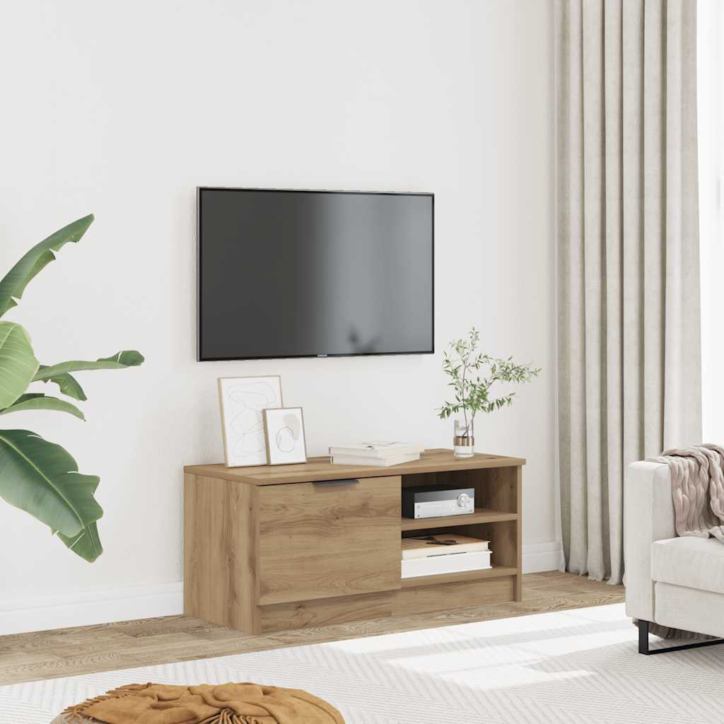 TV-Schrank Artisan-Eiche 80x35x36,5 cm Holzwerkstoff