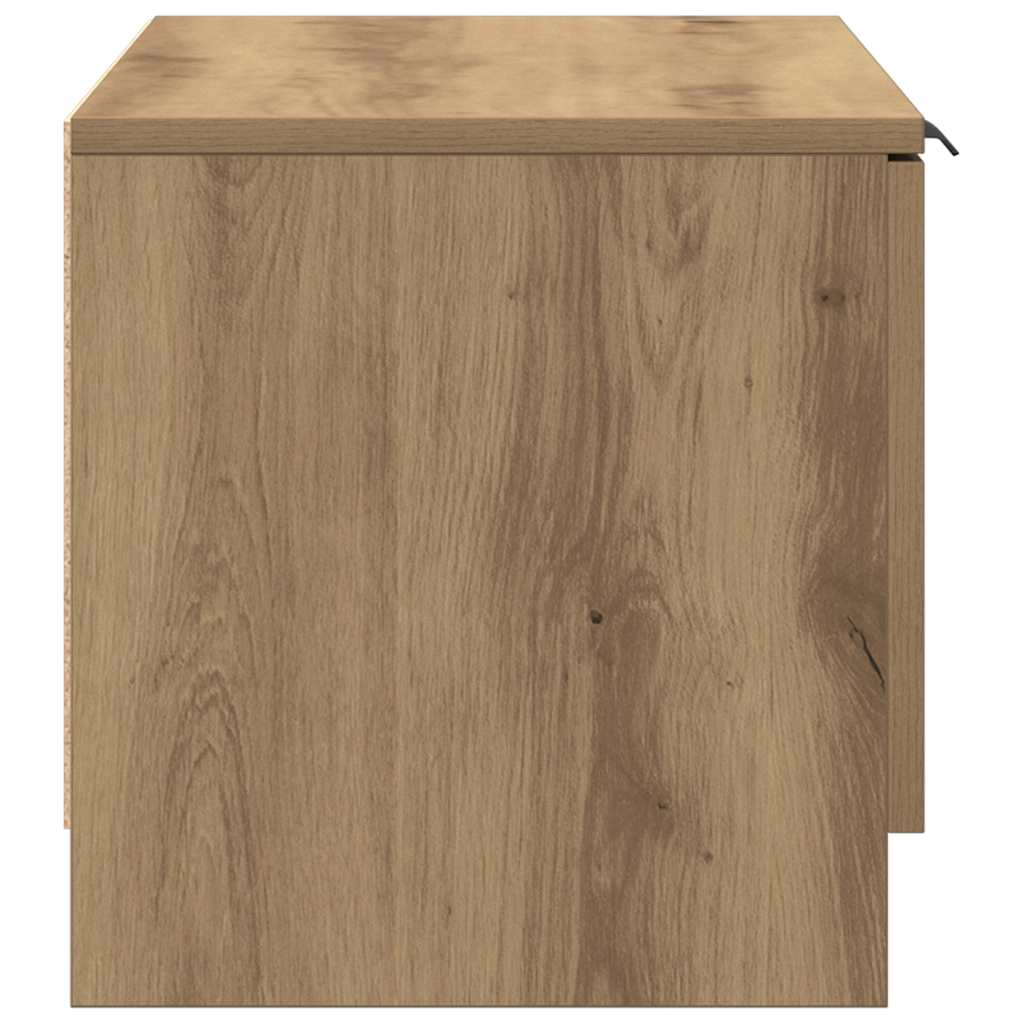 TV-Schränke 2 Stk. Artisan-Eiche 80x35x36,5cm Holzwerkstoff