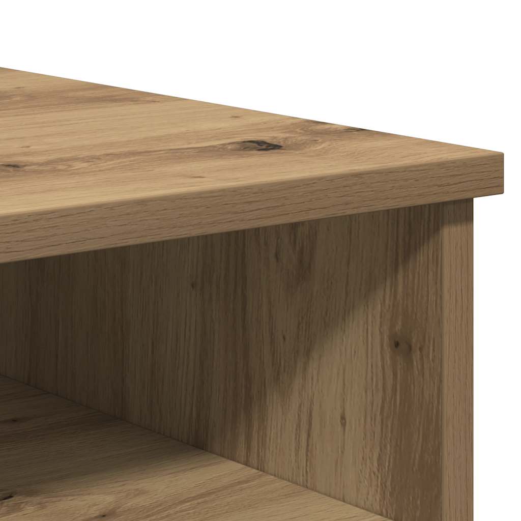 TV-Schränke 2 Stk. Artisan-Eiche 80x35x36,5cm Holzwerkstoff