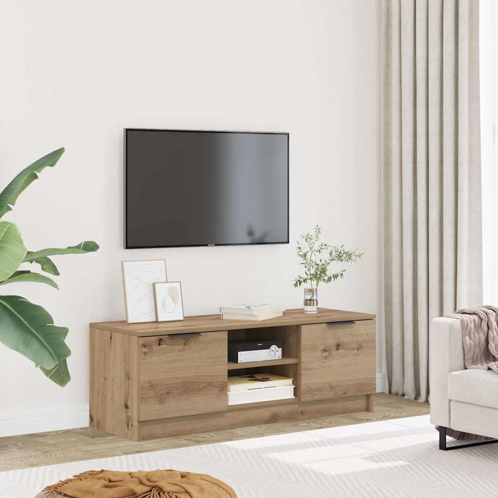 TV-Schrank Artisan-Eiche 102x35x36,5 cm Holzwerkstoff