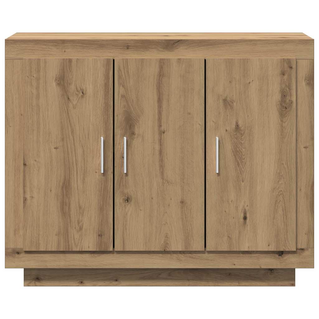 Sideboard Artisan-Eiche 92x35x75 cm Holzwerkstoff