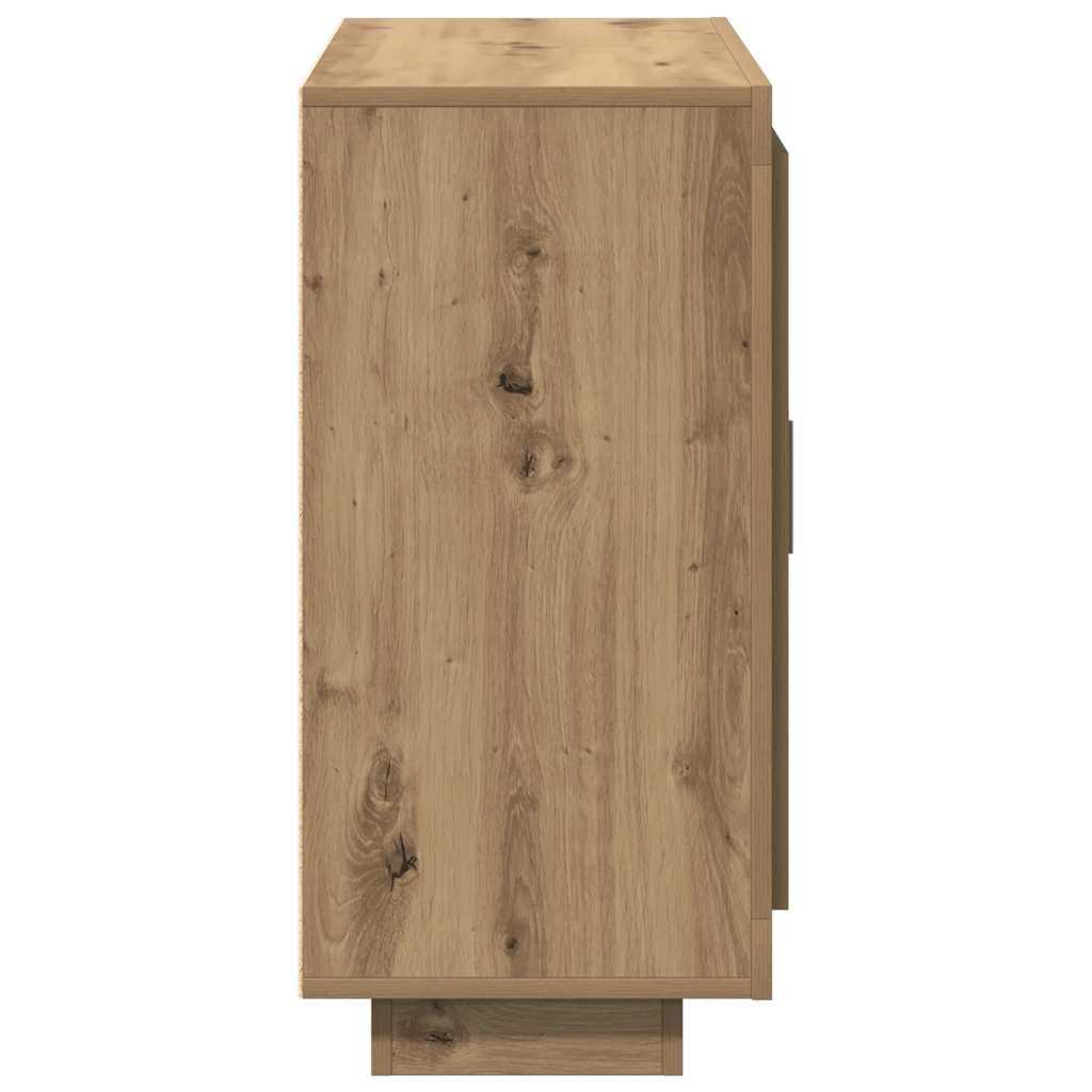 Sideboard Artisan-Eiche 92x35x75 cm Holzwerkstoff
