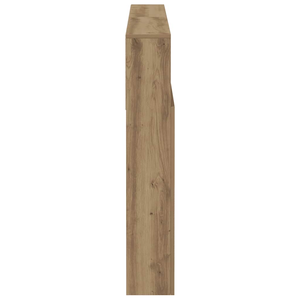 Kopfteilschrank Artisan-Eiche 140 x 19 x 103,5 cm
