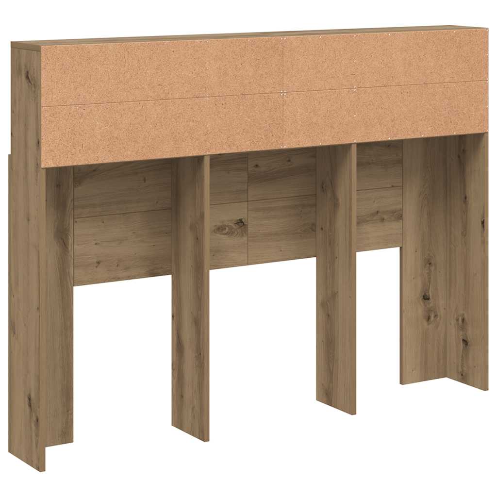 Kopfteilschrank Artisan-Eiche 140 x 19 x 103,5 cm