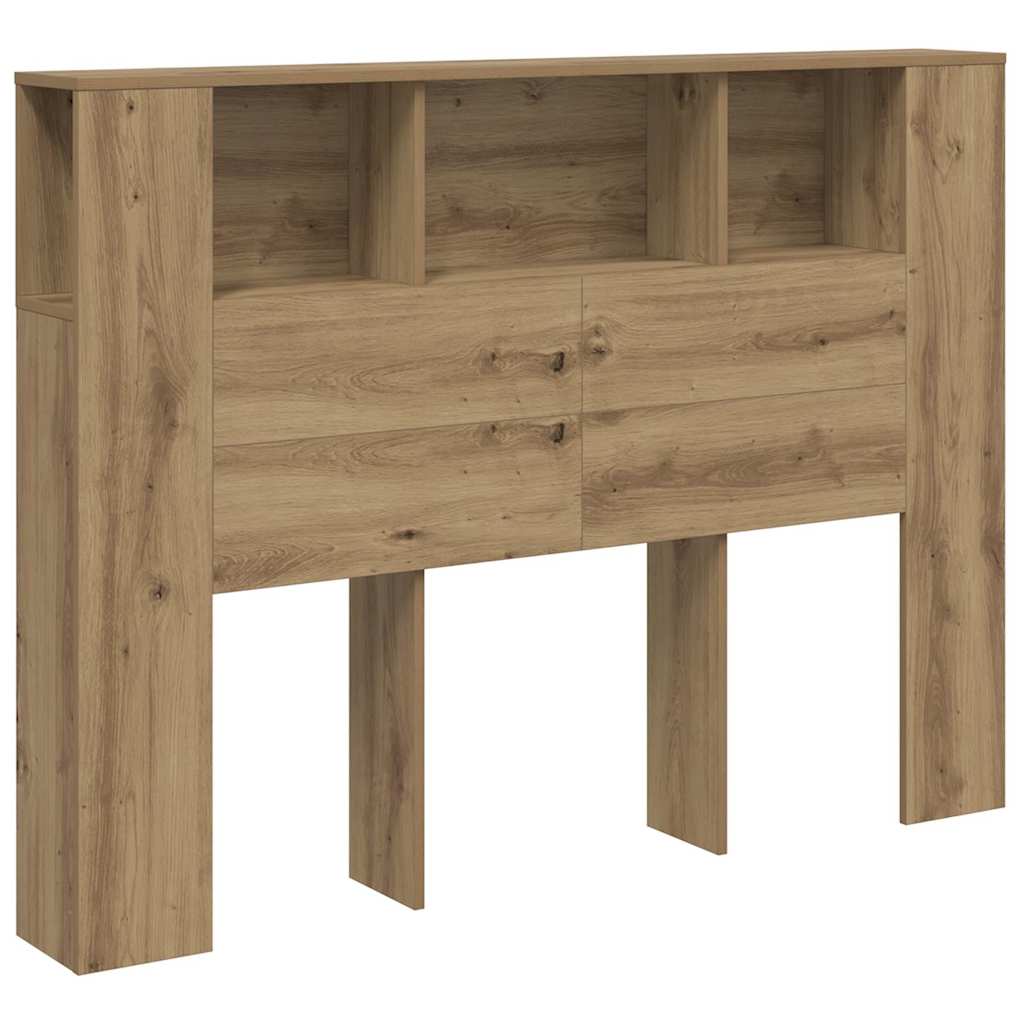 Kopfteilschrank Artisan-Eiche 140x18,5x102,5 cm Holzwerkstoff