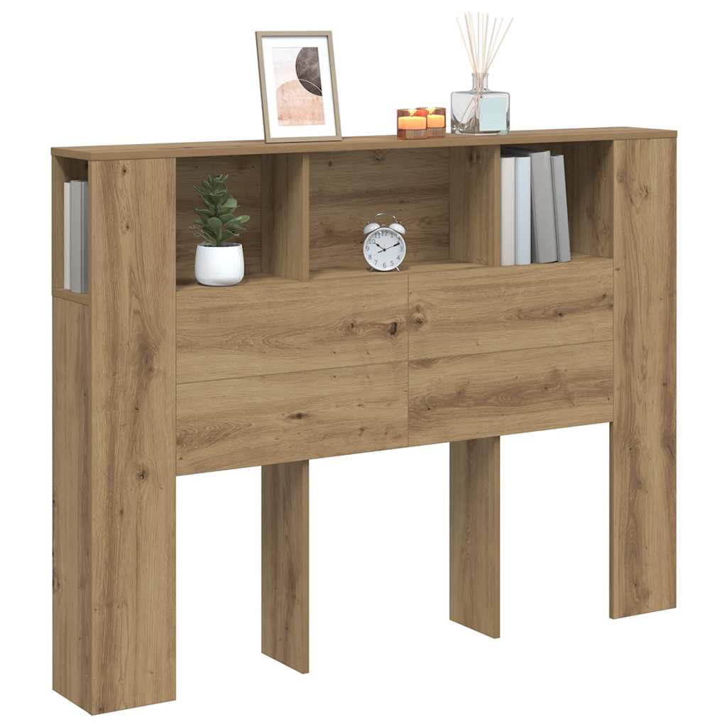 Kopfteilschrank Artisan-Eiche 140x18,5x102,5 cm Holzwerkstoff
