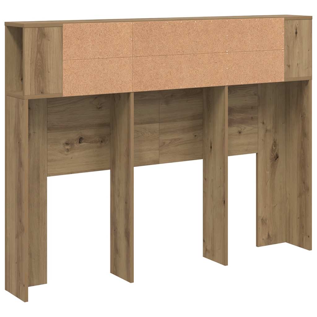 Kopfteilschrank Artisan-Eiche 140x18,5x102,5 cm Holzwerkstoff