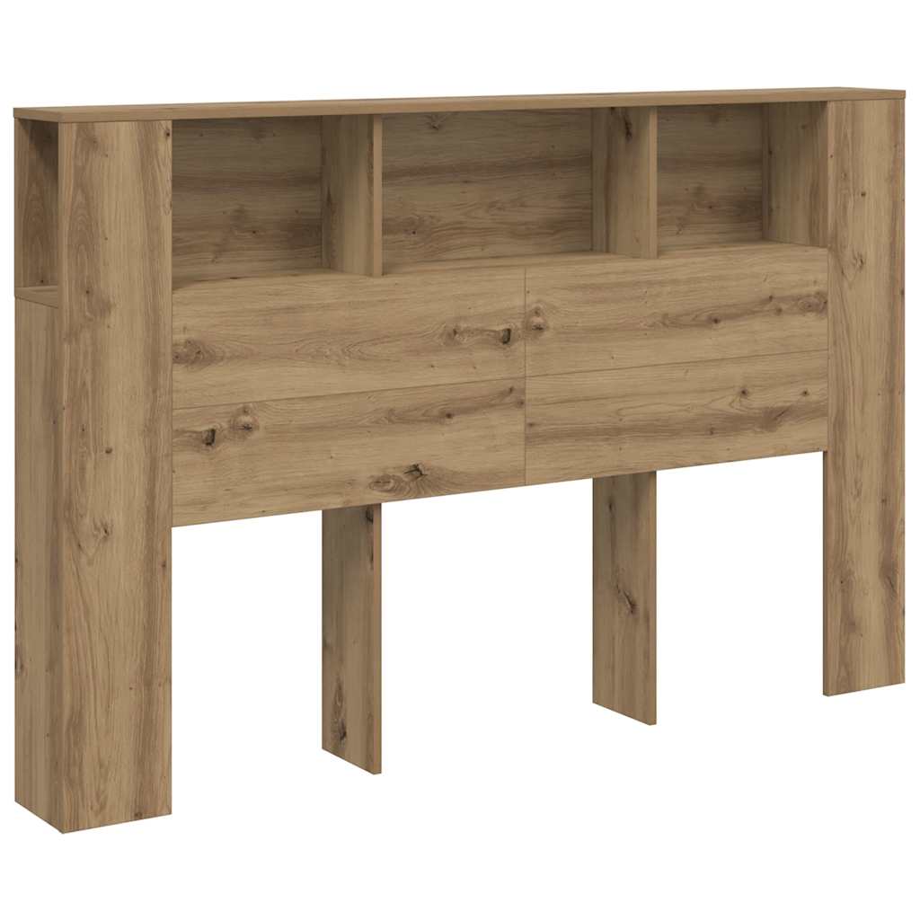 Kopfteilschrank Artisan-Eiche 160 x 18,5 x 103,5 cm Holzwerkstoff