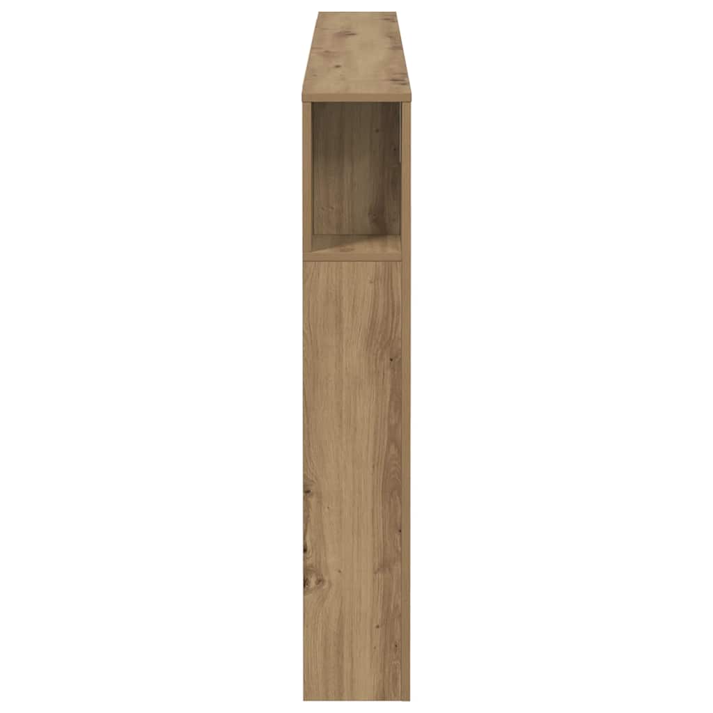 Kopfteilschrank Artisan-Eiche 160 x 18,5 x 103,5 cm Holzwerkstoff