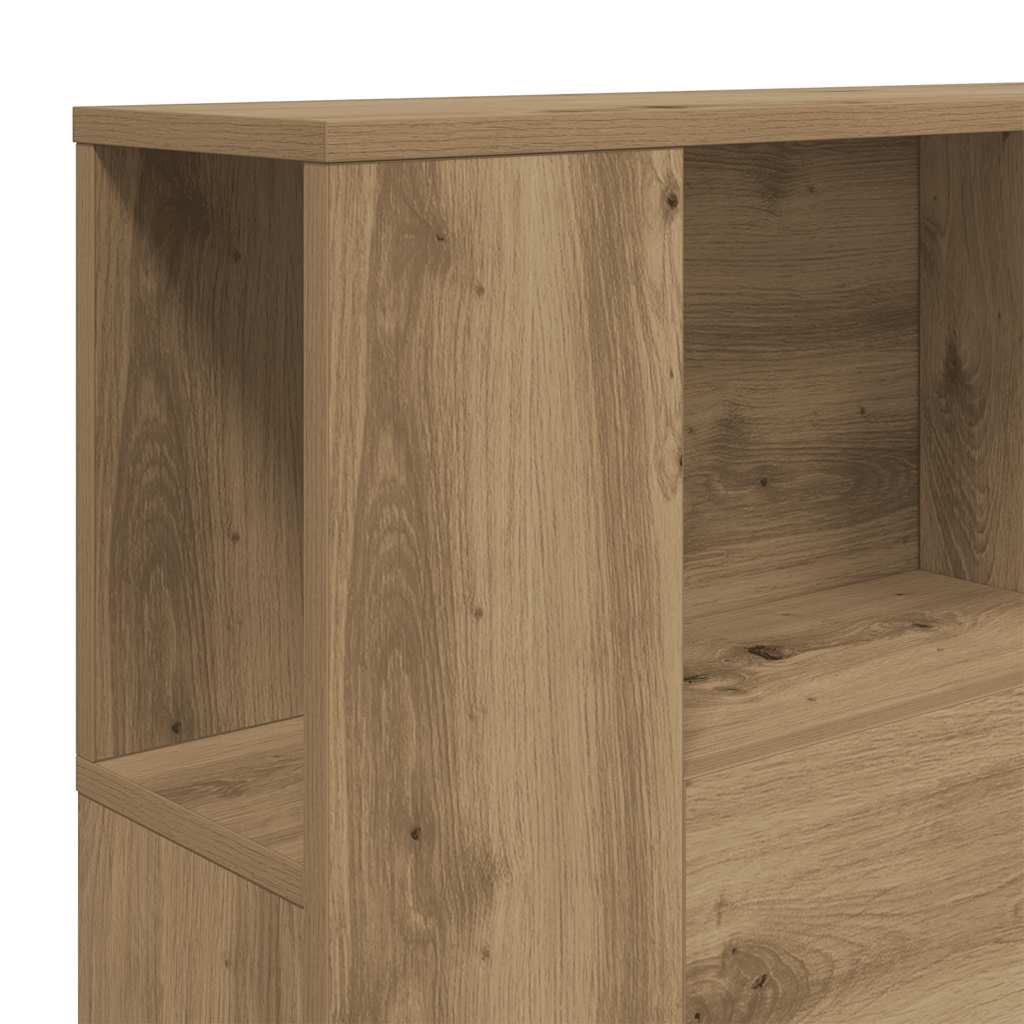 Kopfteilschrank Artisan-Eiche 160 x 18,5 x 103,5 cm Holzwerkstoff