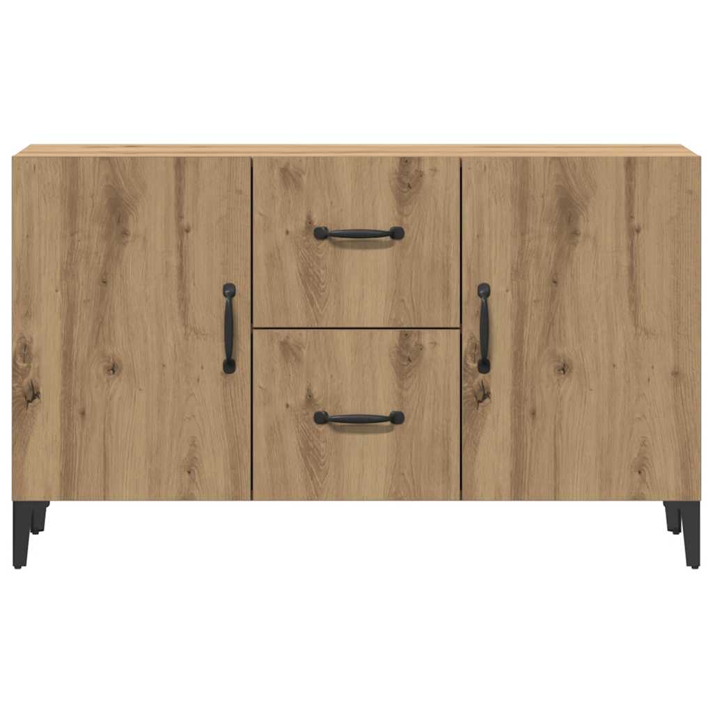 Sideboard Artisan-Eiche 100x36x60 cm Holzwerkstoff