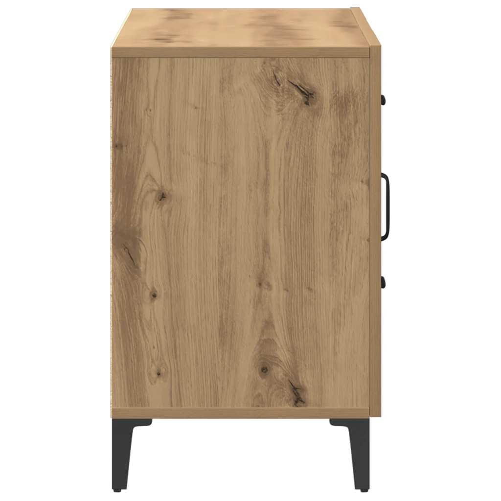 Sideboard Artisan-Eiche 100x36x60 cm Holzwerkstoff