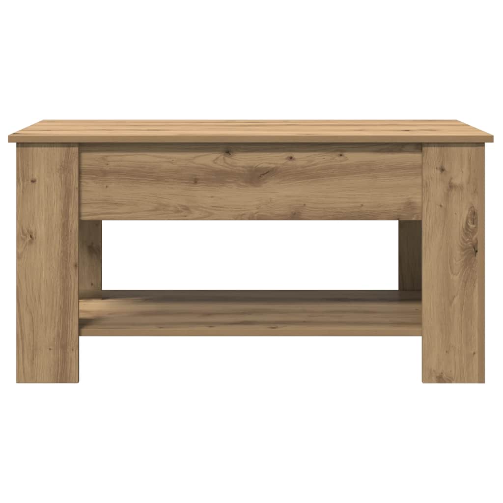 Couchtisch Artisan-Eiche 101x49x52 cm Holzwerkstoff