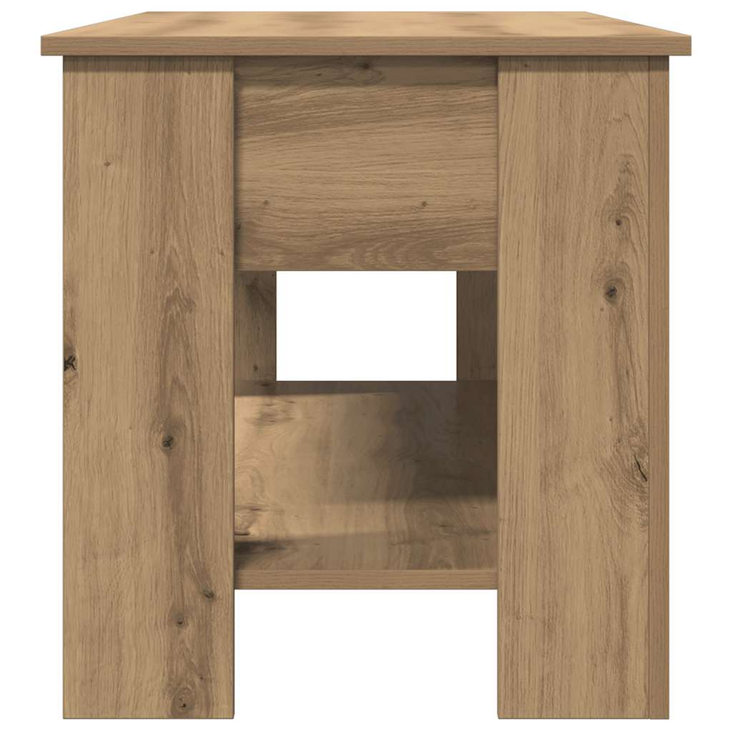 Couchtisch Artisan-Eiche 101x49x52 cm Holzwerkstoff