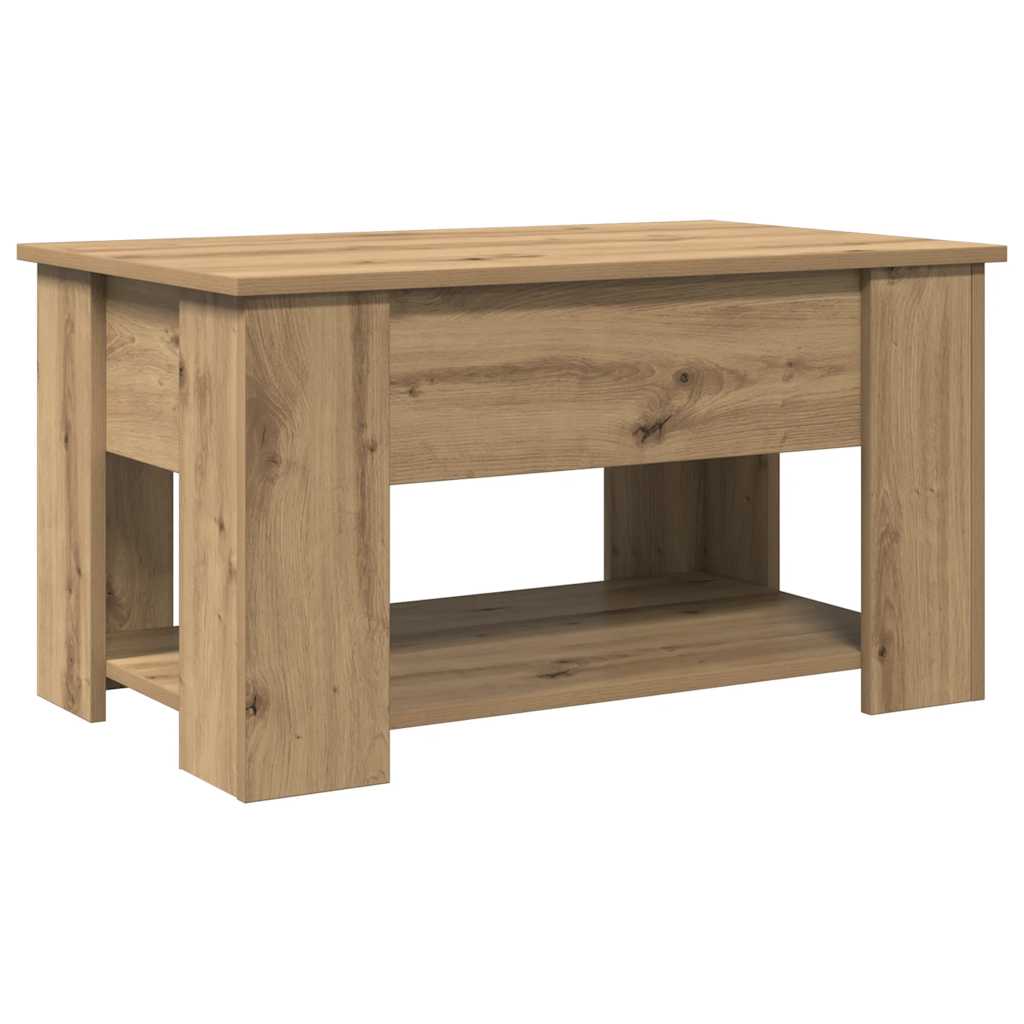 Couchtisch Artisan-Eiche 79x49x41 cm Holzwerkstoff