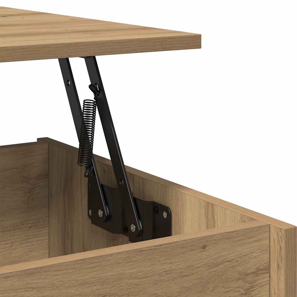 Couchtisch Artisan-Eiche 80x50,5x41,5 cm Holzwerkstoff