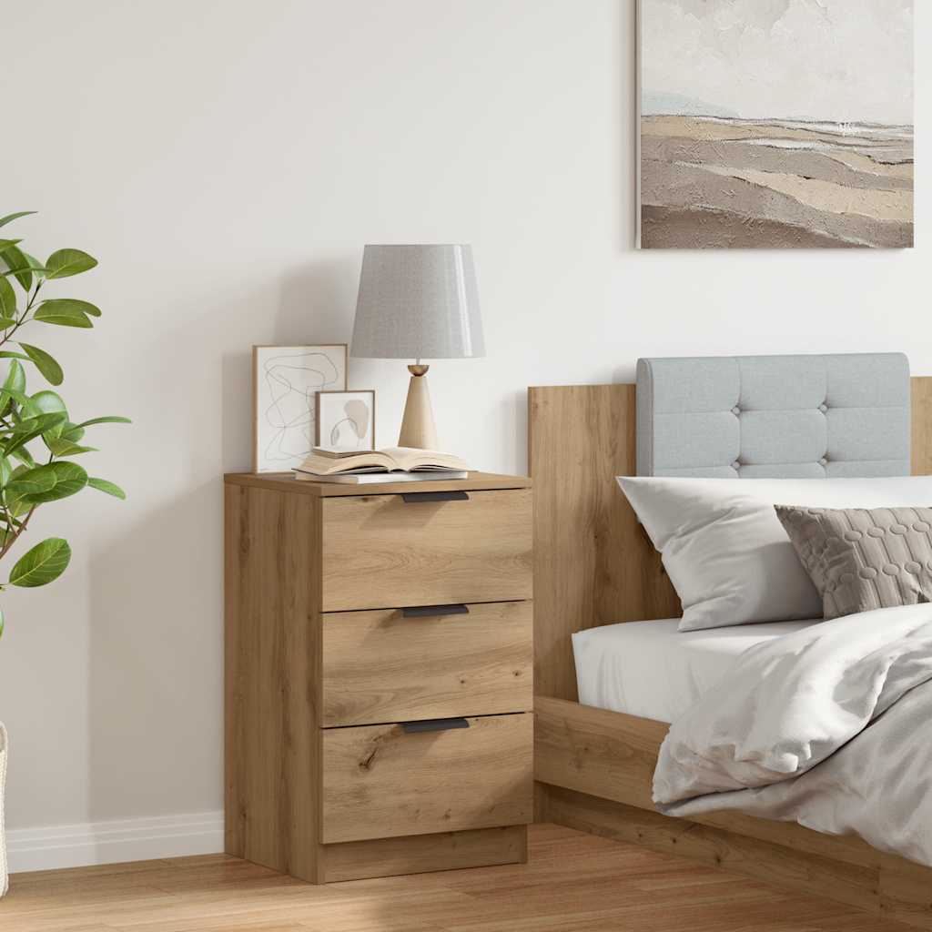 Nachttisch Artisan-Eiche 40x36x65 cm Holzwerkstoff