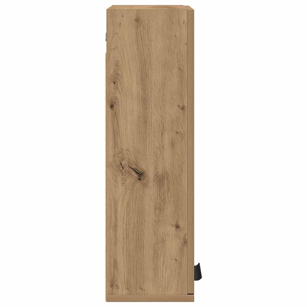 Wand-Badschrank Artisan-Eiche 32x20x67 cm