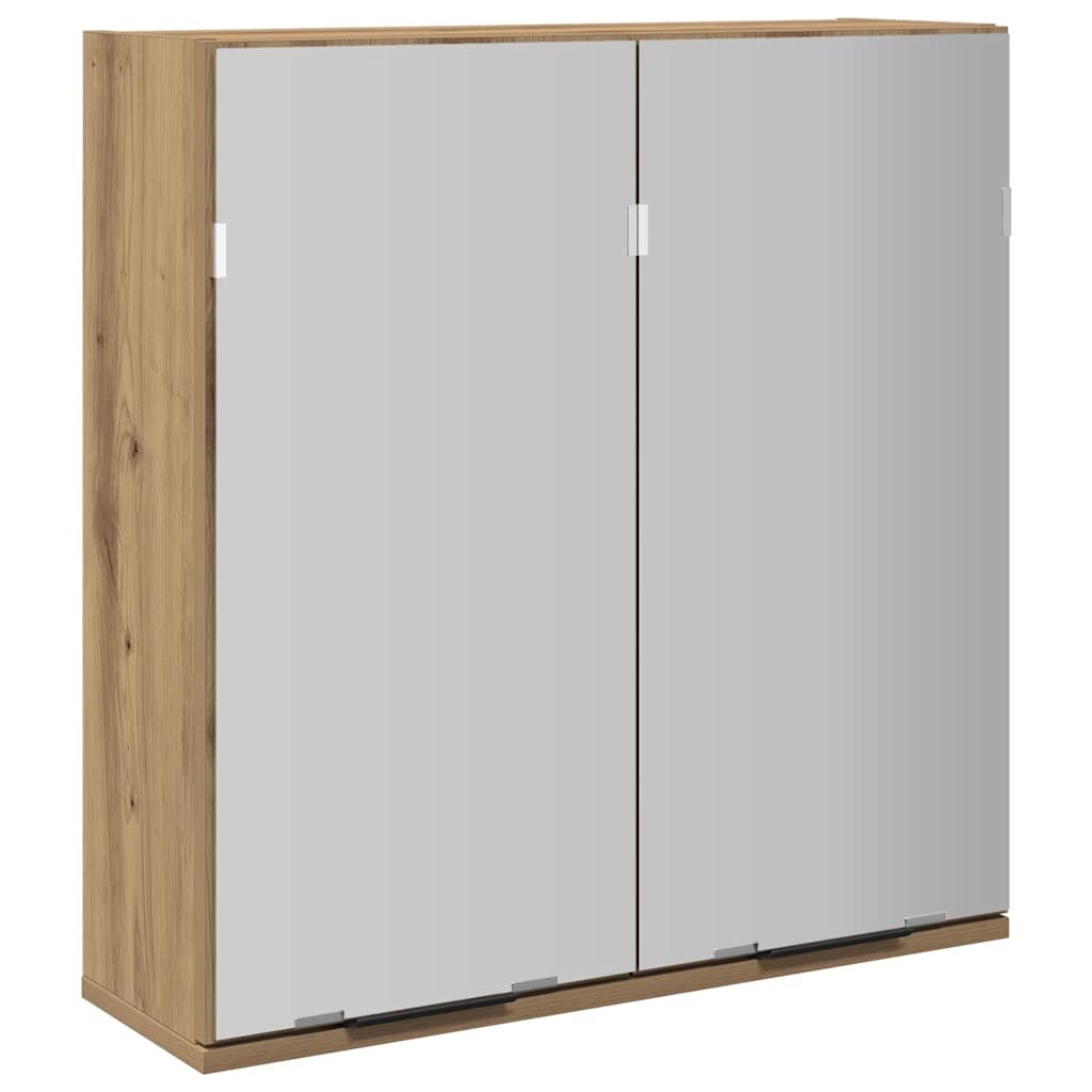 Bad-Spiegelschrank Artisan-Eiche 64x20x66,5 cm Holzwerkstoff