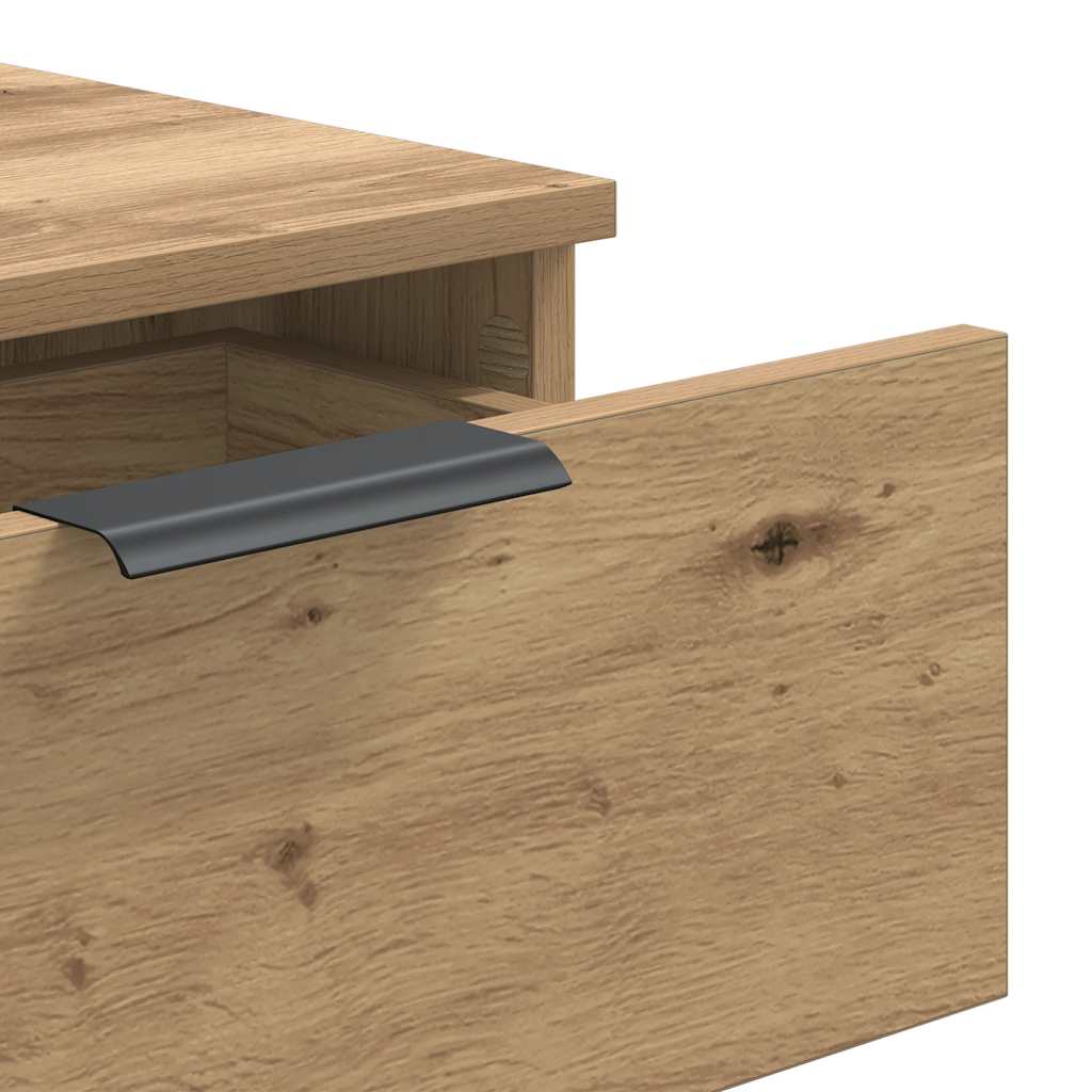 Konsolentisch Artisan-Eiche 90x36x75 cm Holzwerkstoff