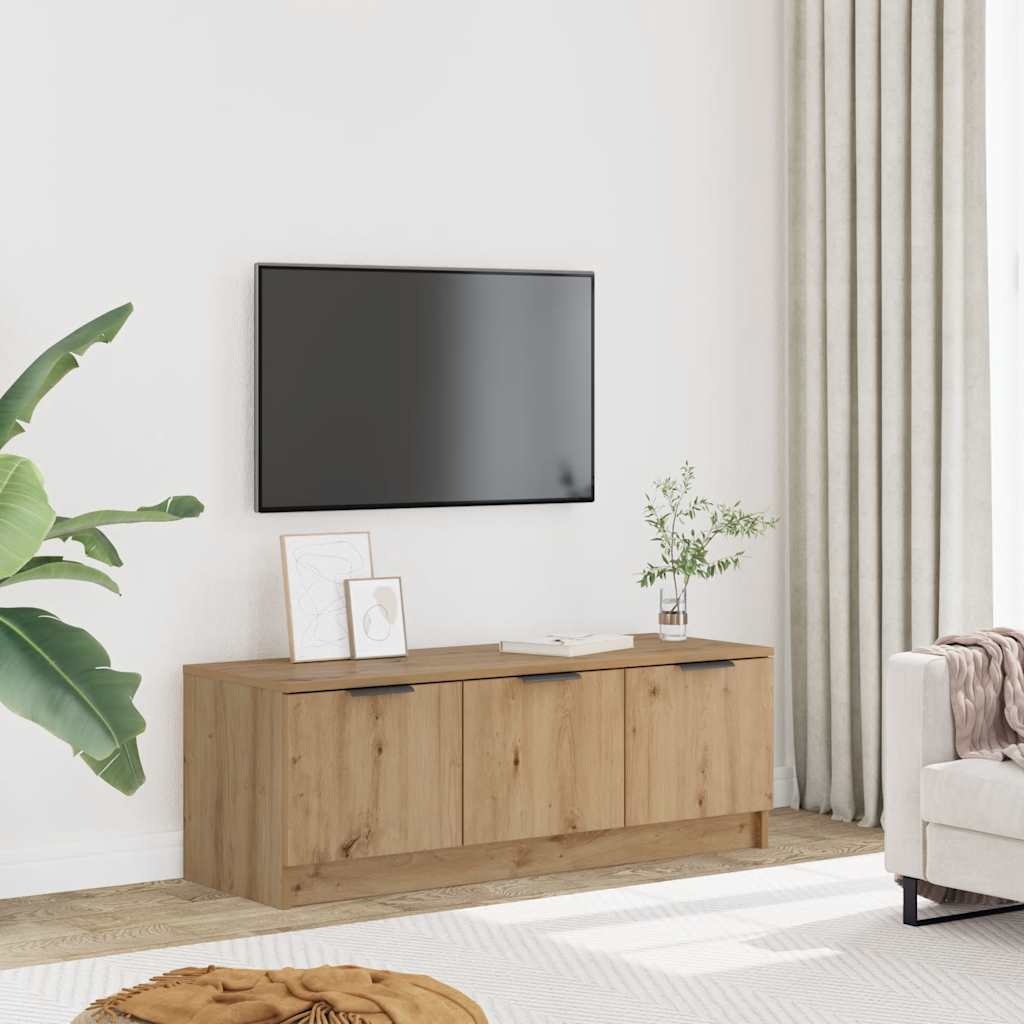 TV-Schrank Artisan-Eiche 102x35x36,5 cm Holzwerkstoff