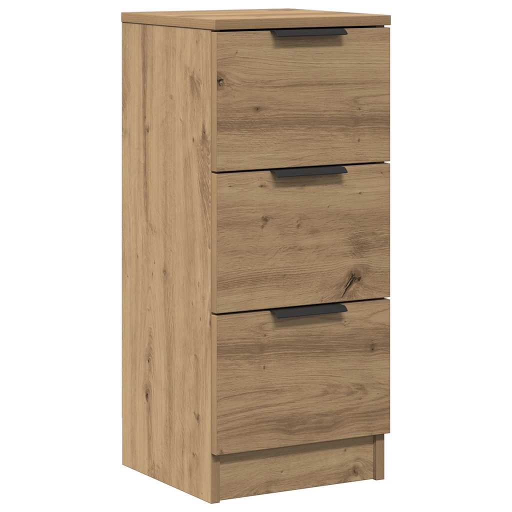 Sideboard Artisan-Eiche 30x30x70 cm Holzwerkstoff