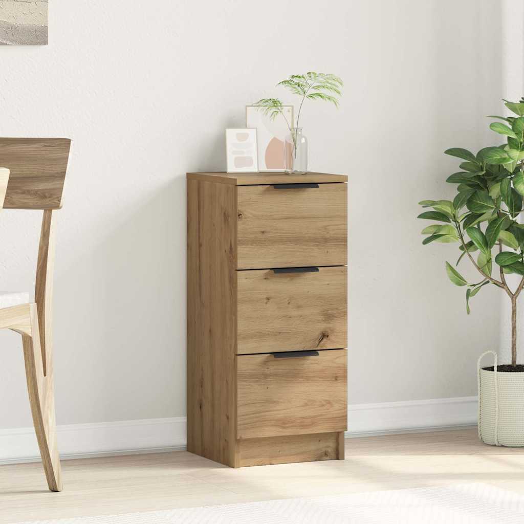Sideboard Artisan-Eiche 30x30x70 cm Holzwerkstoff
