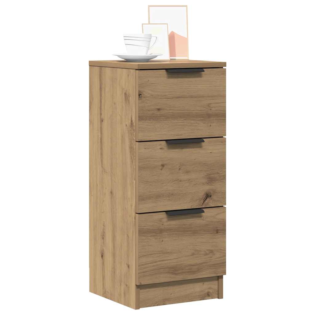 Sideboard Artisan-Eiche 30x30x70 cm Holzwerkstoff