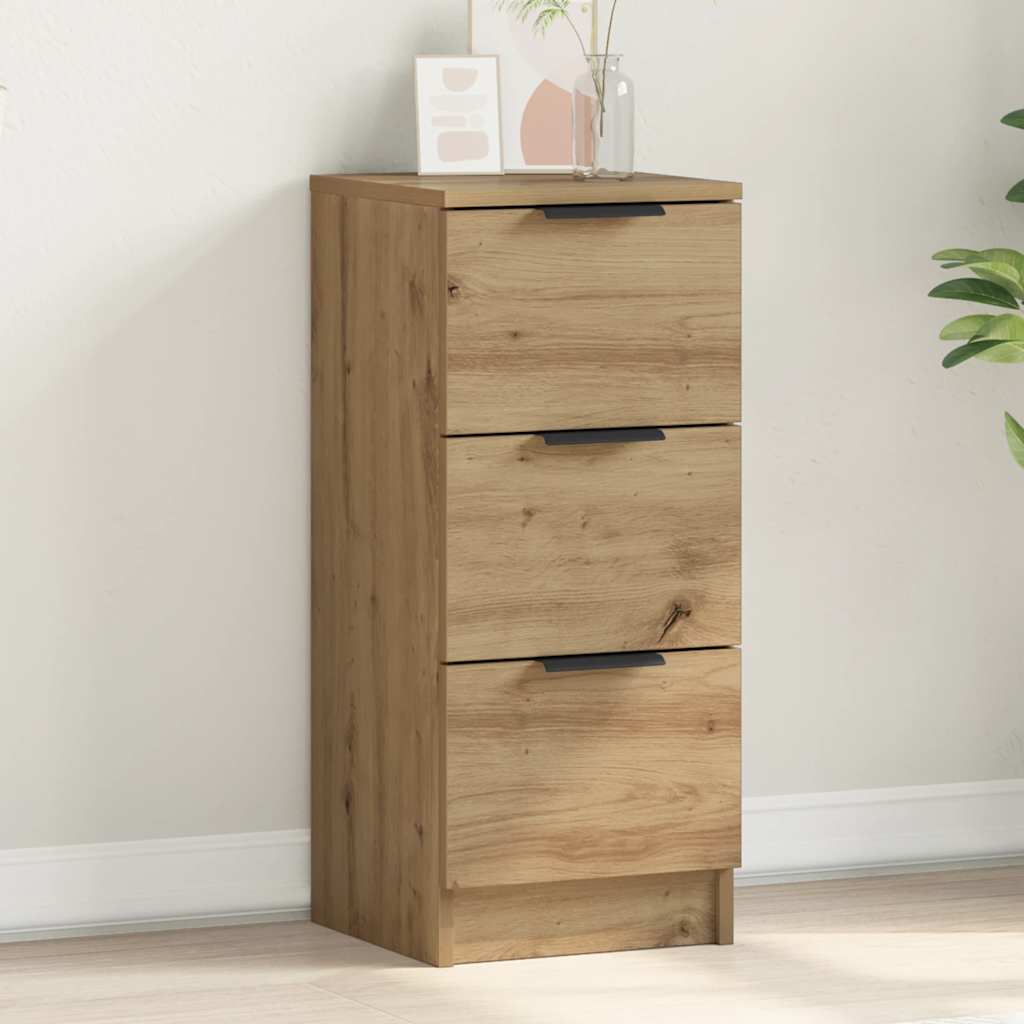 Sideboard Artisan-Eiche 30x30x70 cm Holzwerkstoff