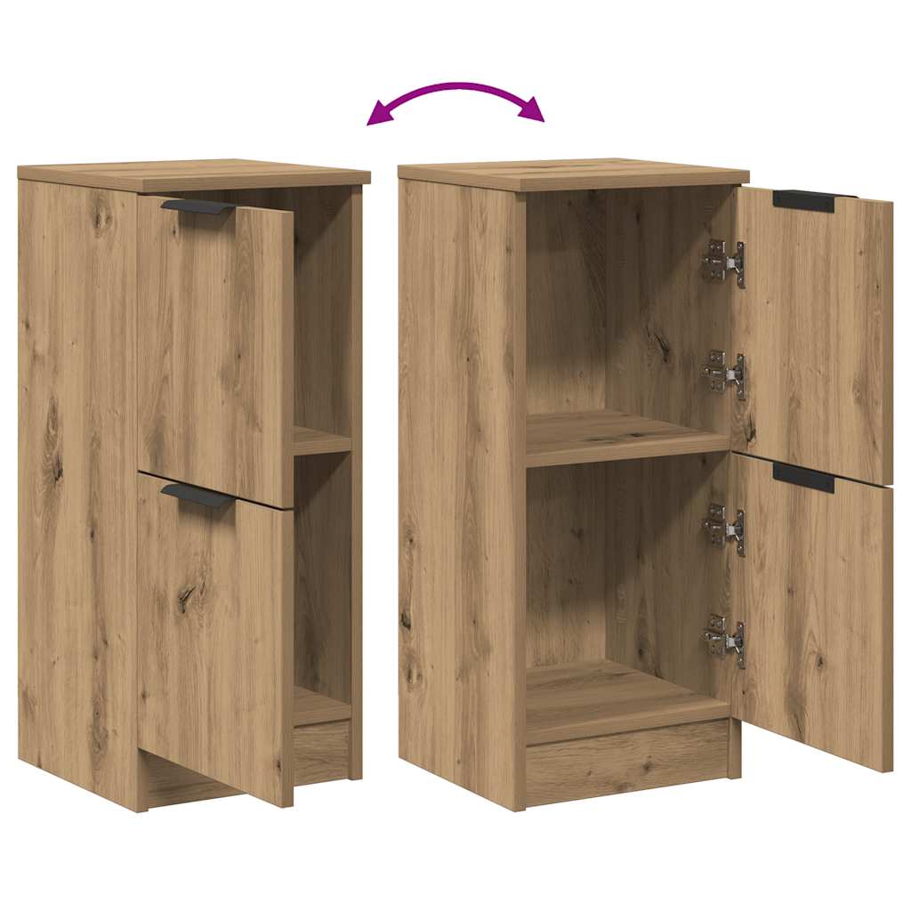 Sideboard Artisan-Eiche 30x30x70 cm Holzwerkstoff