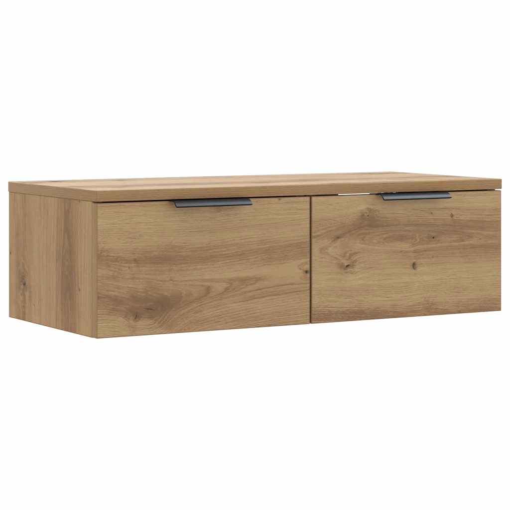 Wandschrank Artisan-Eiche 68x30x20 cm Holzwerkstoff