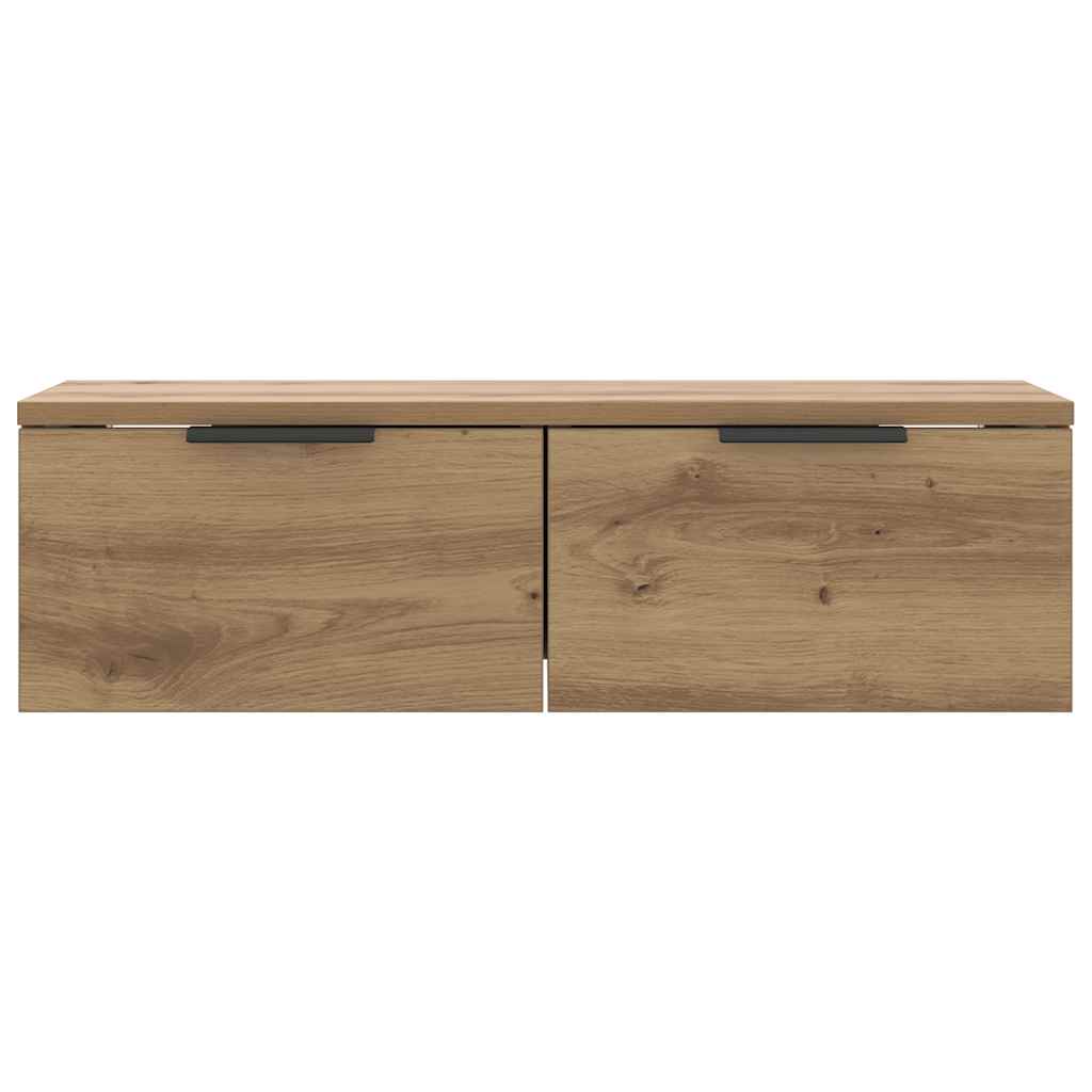 Wandschrank Artisan-Eiche 68x30x20 cm Holzwerkstoff