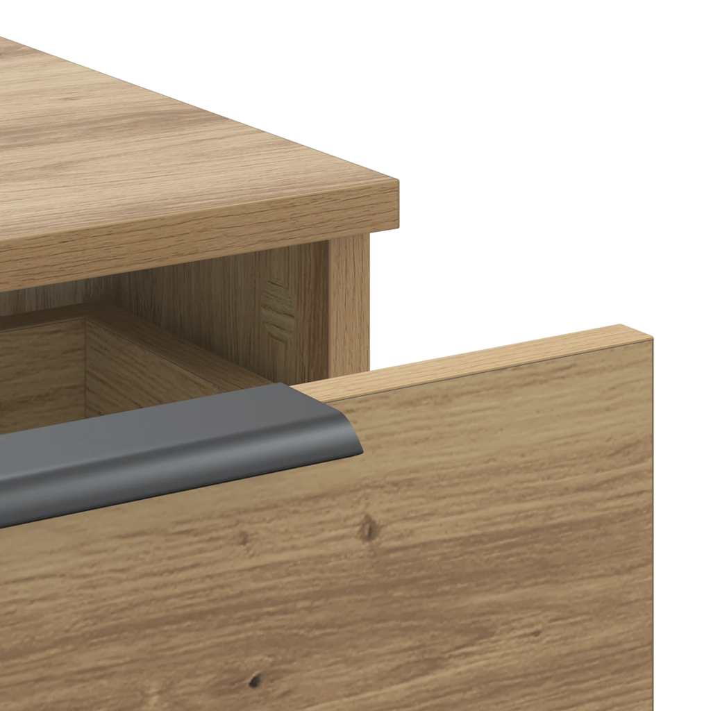 Wandschrank Artisan-Eiche 68x30x20 cm Holzwerkstoff
