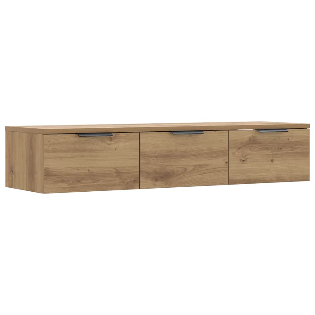 Wandschrank Artisan-Eiche 102x30x20 cm Holzwerkstoff