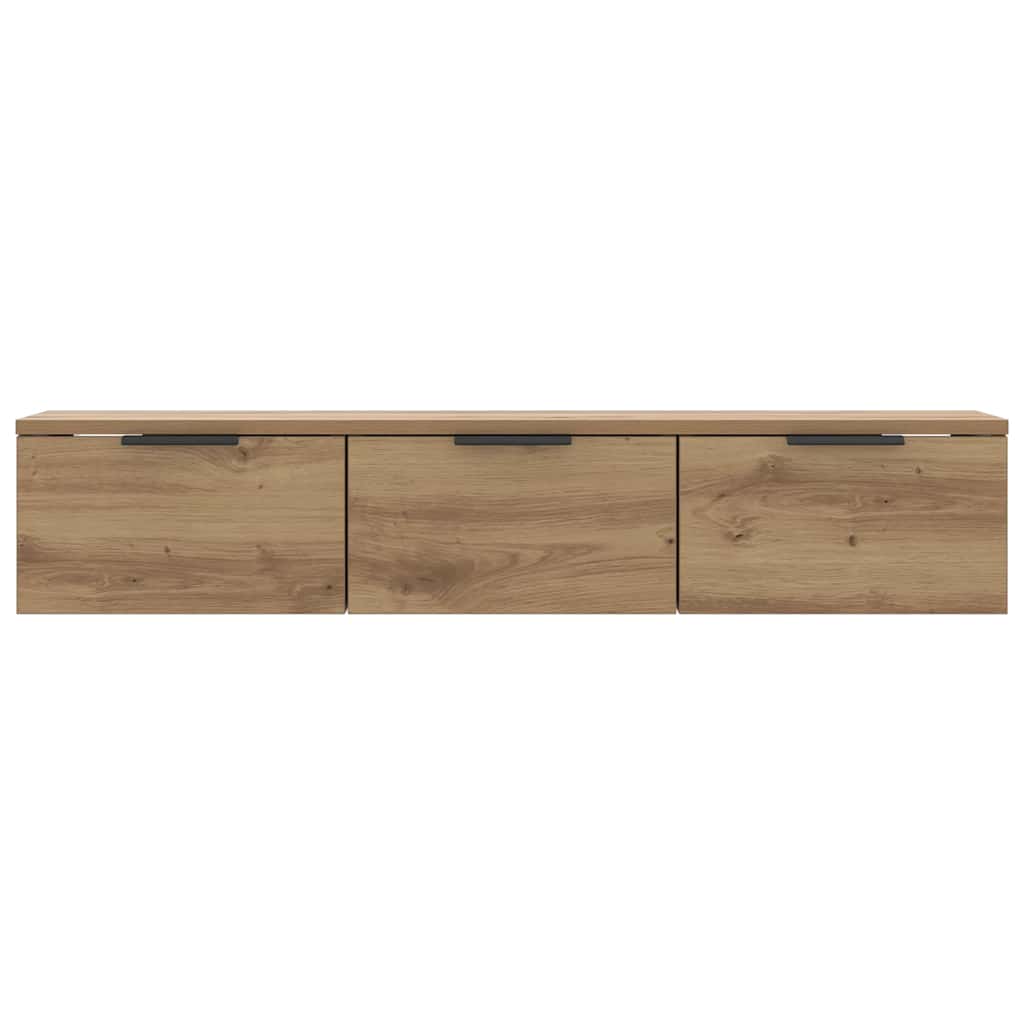 Wandschrank Artisan-Eiche 102x30x20 cm Holzwerkstoff