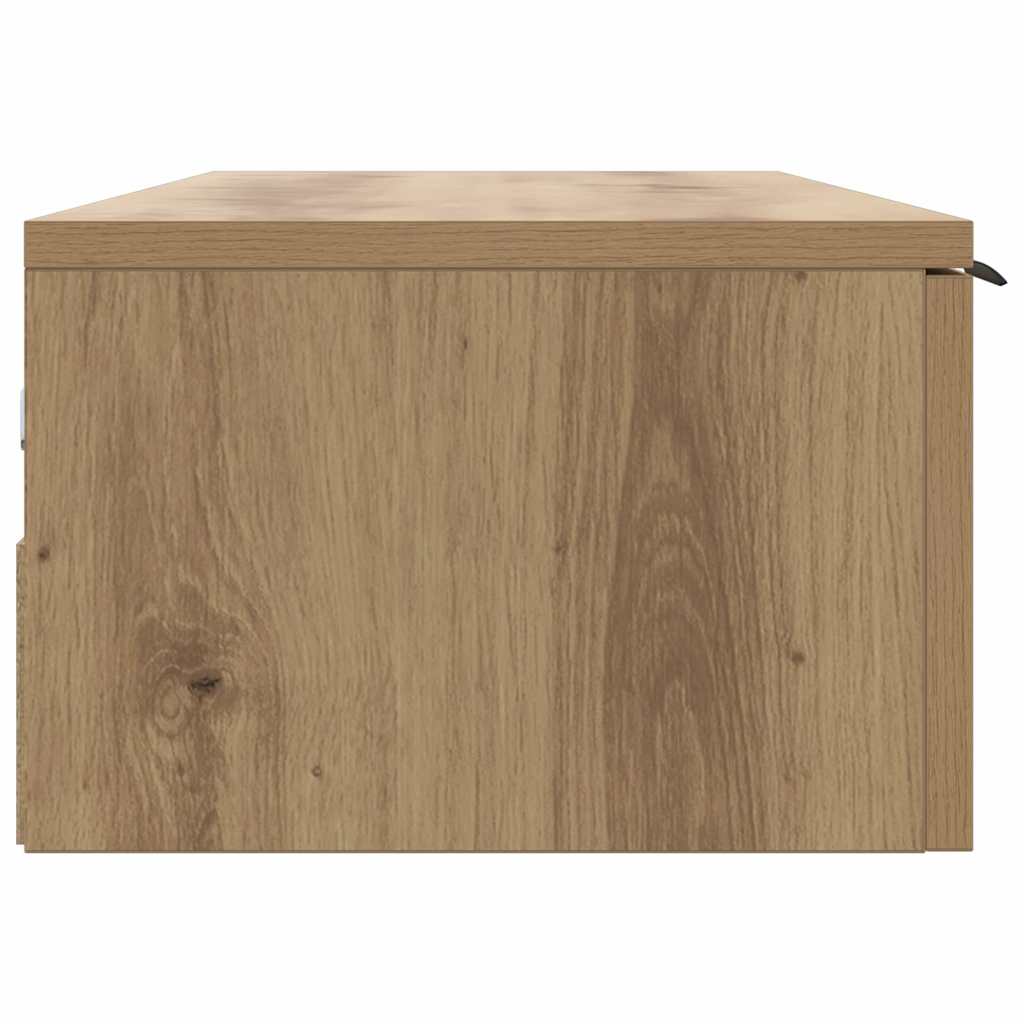 Wandschrank Artisan-Eiche 102x30x20 cm Holzwerkstoff